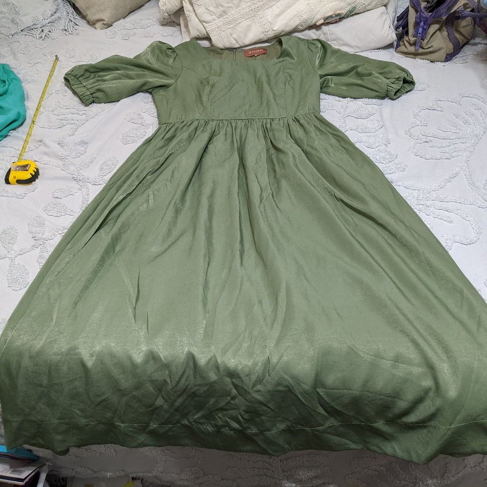 Jessakae Sage Dress Fern - Picture 3 of 9
